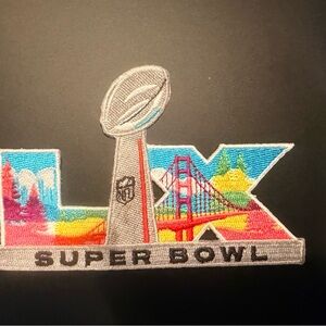 Super Bowl LX Embroidered Patch